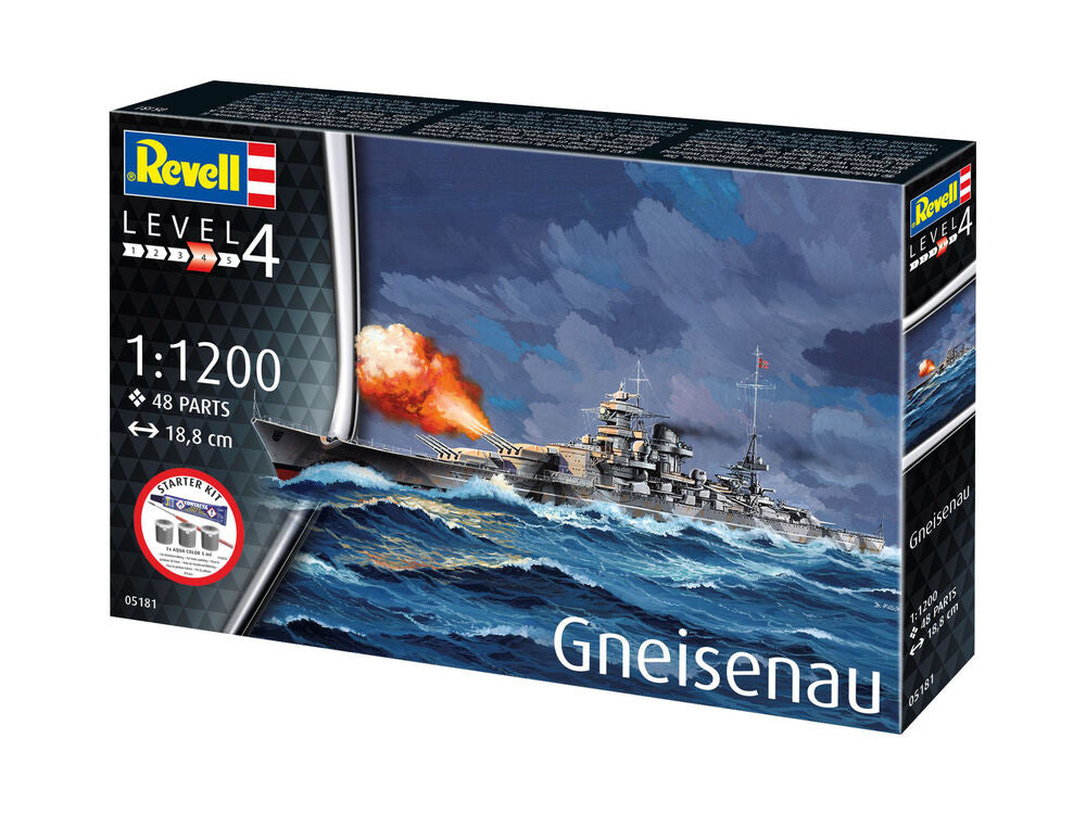 Starter Kit Battleship Gneisenau