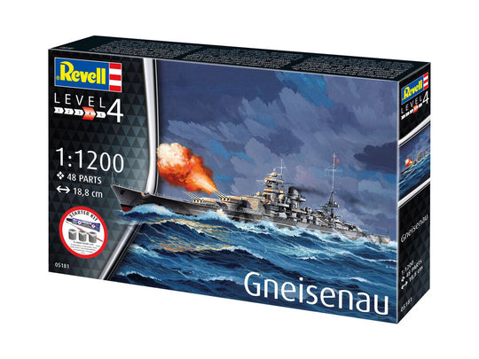 Starter Kit Battleship Gneisenau