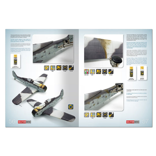 SOLUTION BOOK PREMIUM 32 - How to Paint Late WWII Luftwaffe Aircraft (Multilingual)