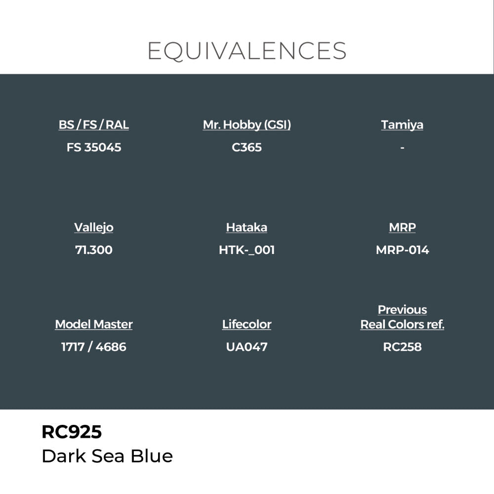 Real Colors: Dark Sea Blue 17 ml.