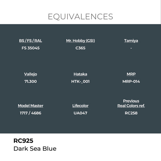 Real Colors: Dark Sea Blue 17 ml.
