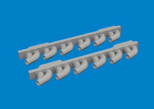 P-39 exhaust stacks rounded PRINT