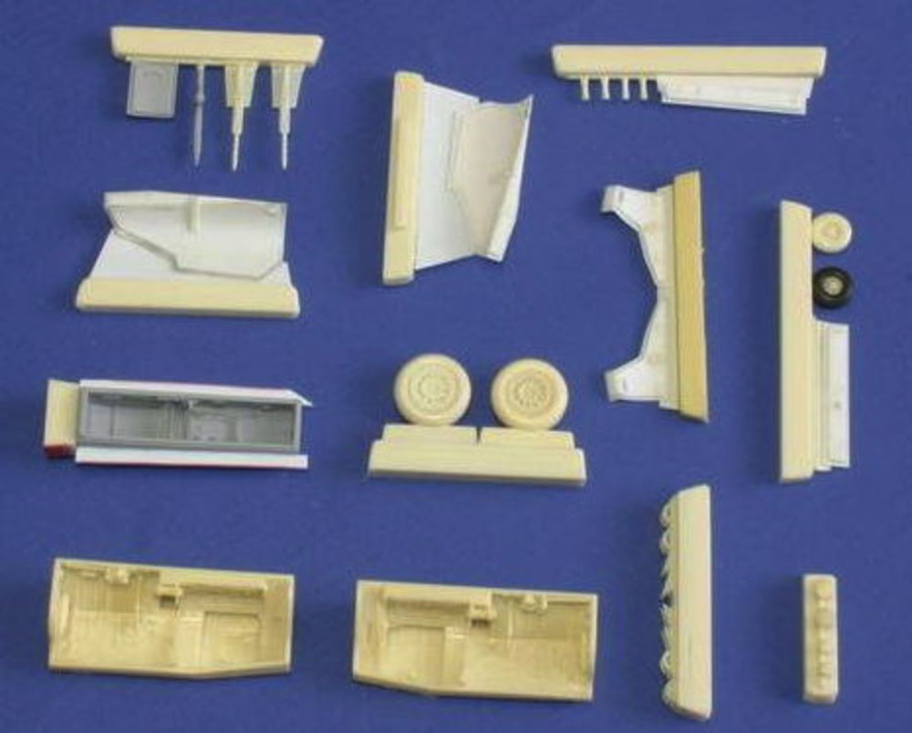 JAS-39D Gripen untercarriage für Italeri Bausatz