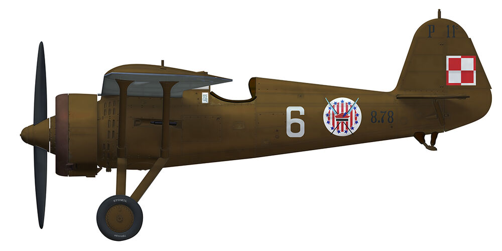 PZL P.11c Pursuit Brigade w/extensive 3D print