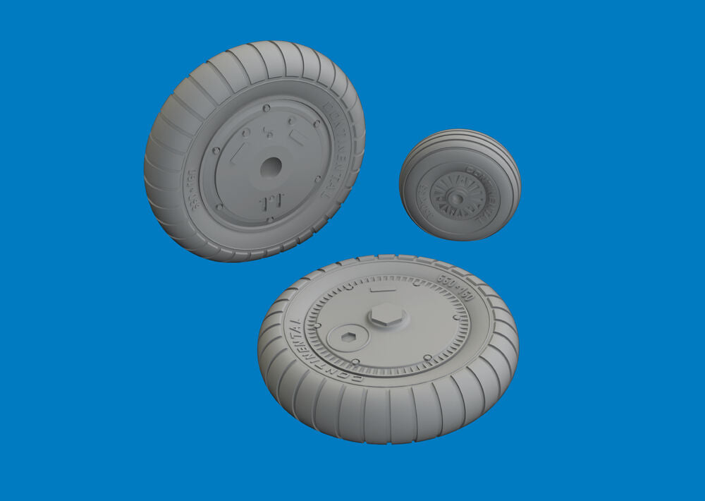 Bf 109G-6 wheels for Revell