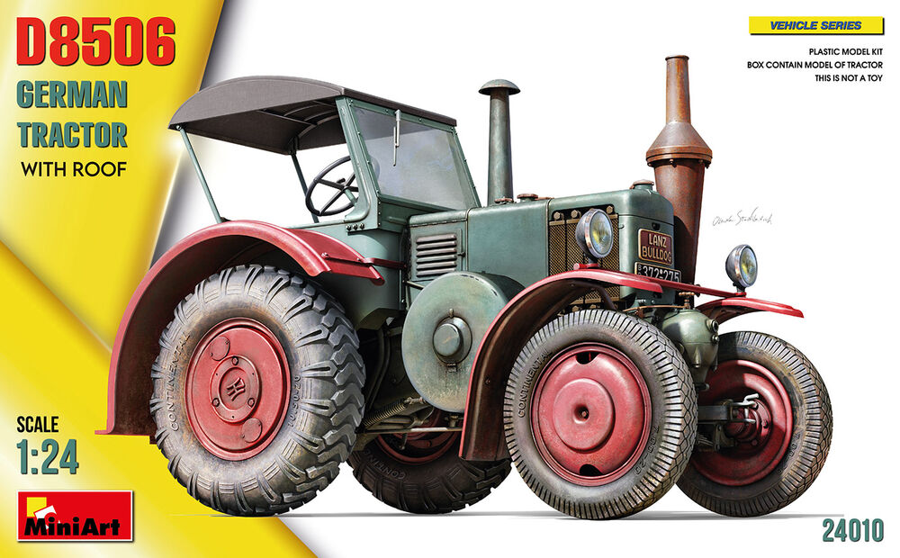 German Tractor D8506 w/Roof