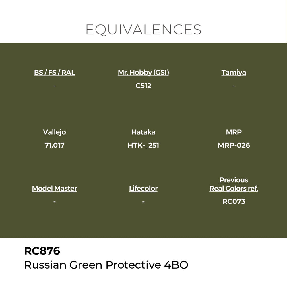 Real Colors: Russian Green Protective 4BO 17 ml.