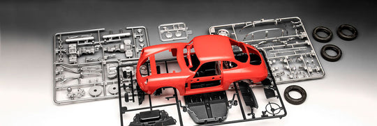Porsche 356B Coupé -75 Years Plastic Modelbuilding