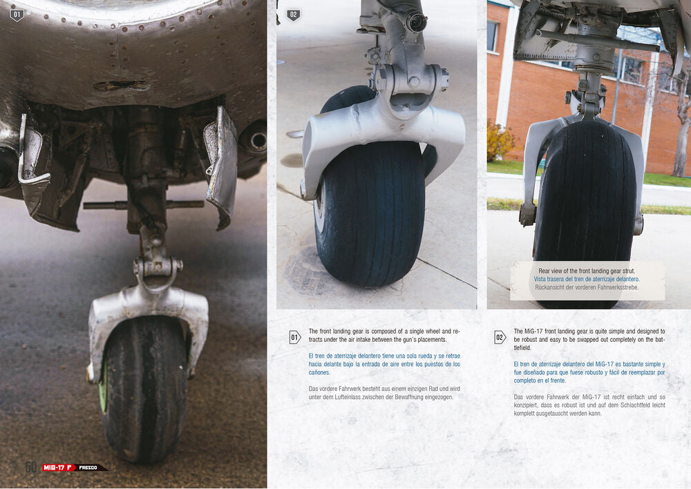 MIG-17F / LIM-5 / SHENYANG J-5 – VISUAL MODELERS GUIDE (Multilingual)