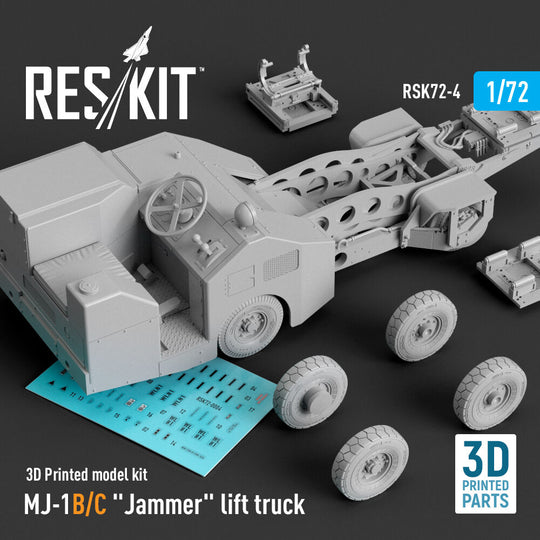 MJ-1B/C Jammer lift truck (3D Printed model kit)