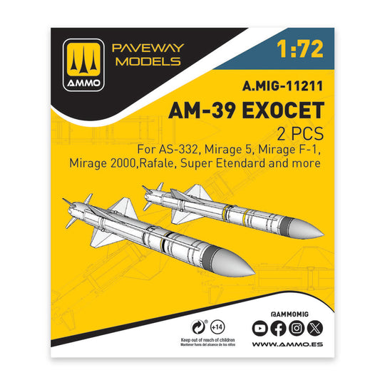 AM-39 Exocet (2 pcs)