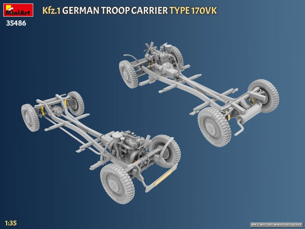 Kfz.1 German Troop Carrier Type 170VK