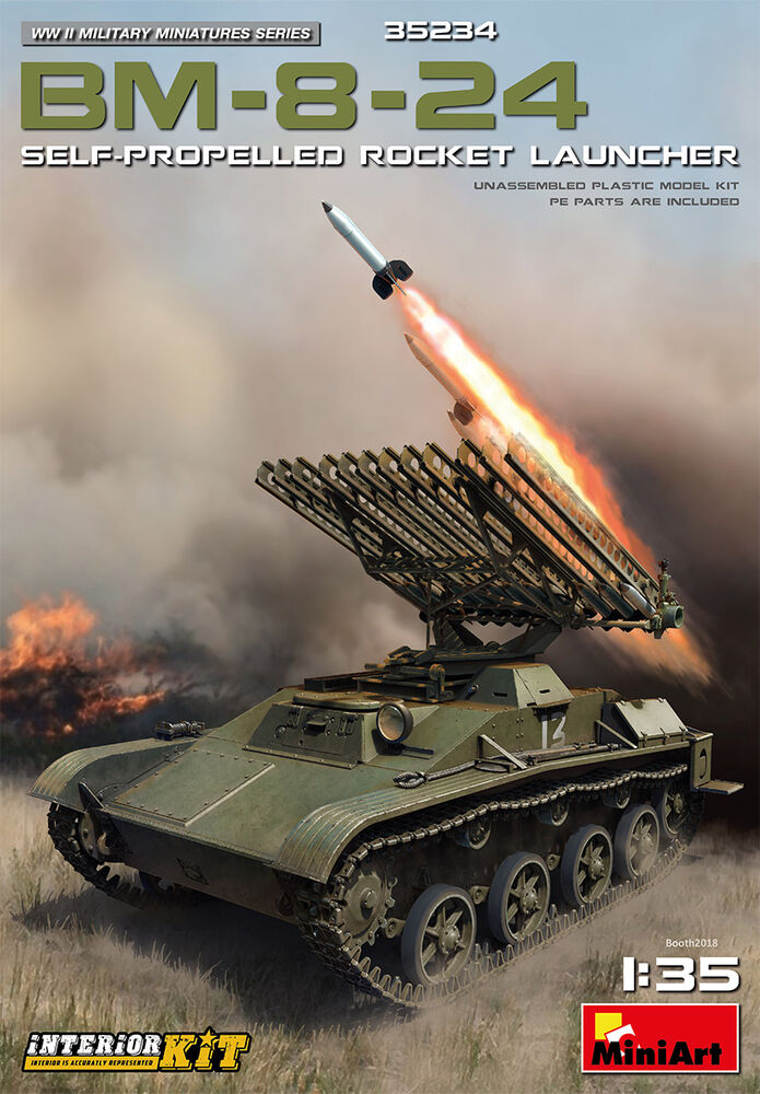 BM-8-24 Self-Propelled Rocket Launcher. Int. Kit