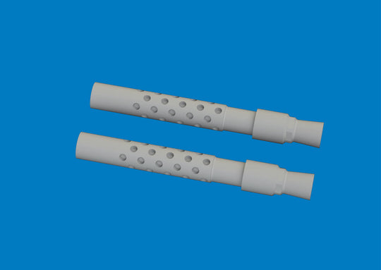 Bf 109K-4 gun barrels PRINT for Kotare