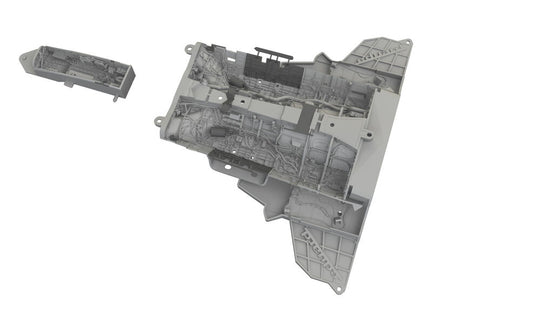 F-35A bottom equipment detail set PRINT for Tamiya