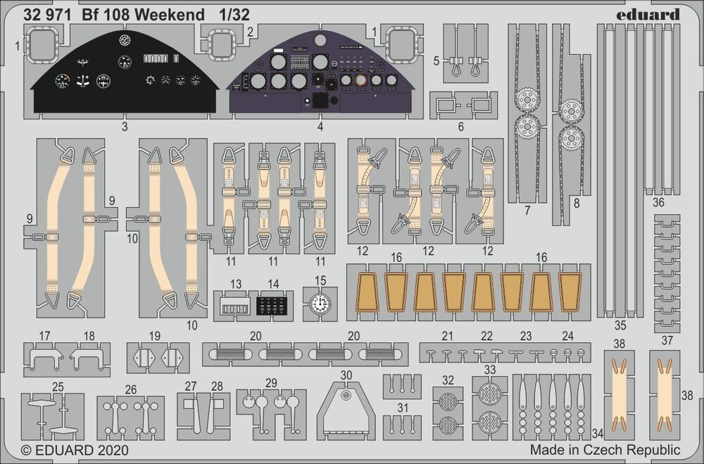 Bf 108 Weekend for Eduard