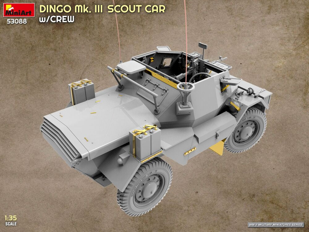 Dingo Mk. III Scout Car w/ Crew