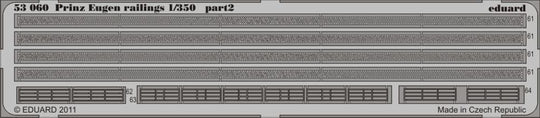 Prinz Eugen railings for Trumpeter