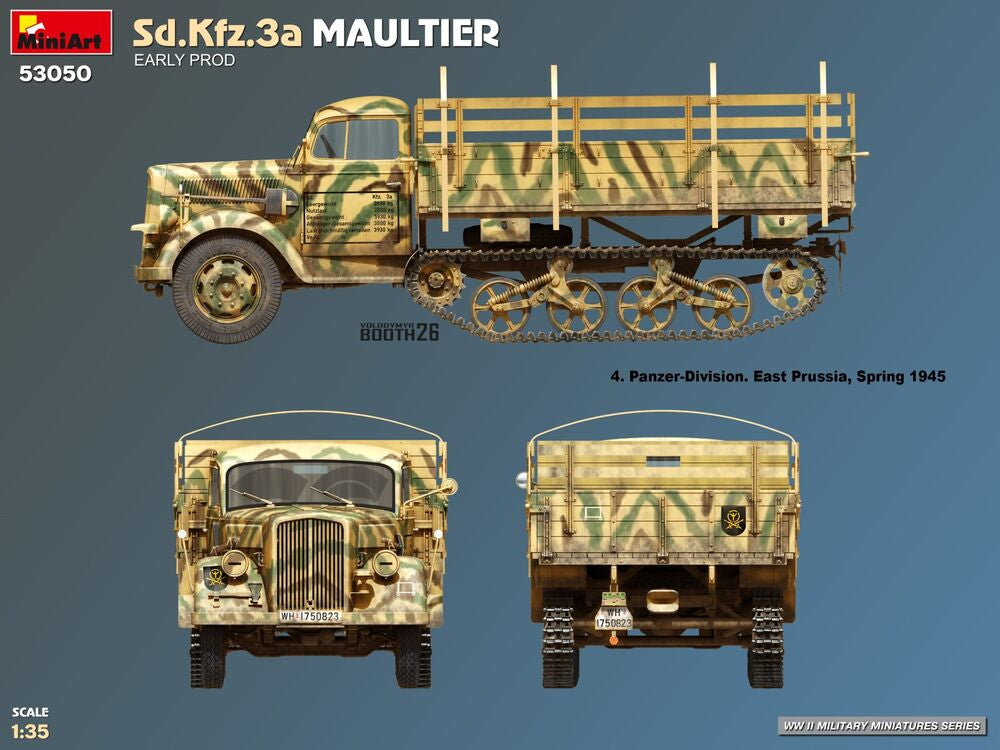 Sd.Kfz.3a Maultier. Early Prod