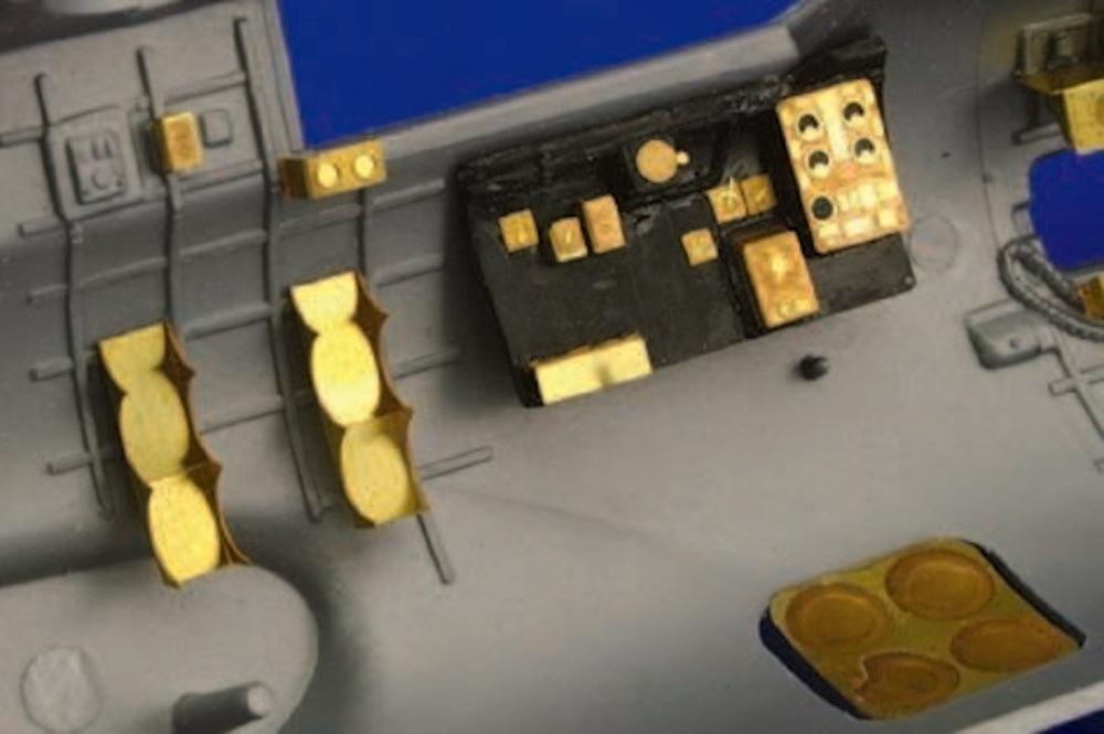 B-17G Flying Fortress cockpit interior für Revell/Monogram Bausatz