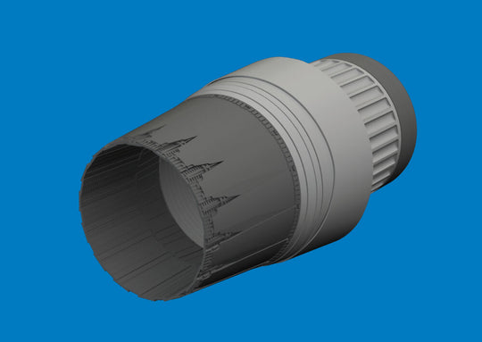 F-16I SUFA exhaust nozzle PRINT 1/48 for Great Wall Hobby