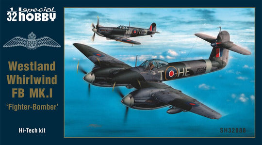 Westland Whirlwind FB MK.I ‘Fighter-Bomber’ Hi-tech kit 1/32