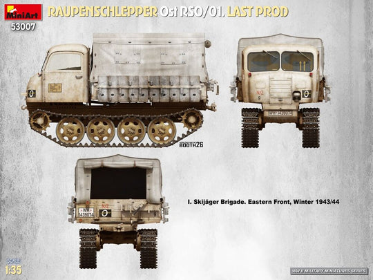 Raupenschlepper Ost RSO/01. Last Prod