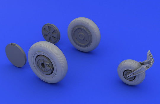 MiG-21 wheels for Eduard