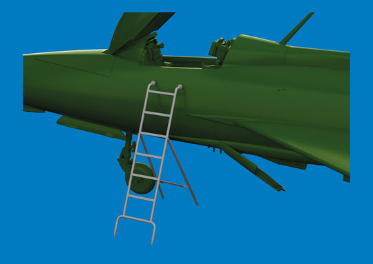 MiG-21F ladder PRINT for Eduard