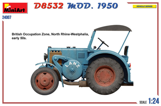 German Traffic Tractor D8532  Mod.1950