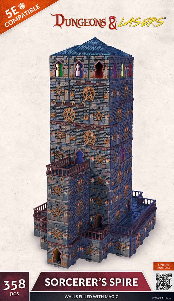 Dungeons & Lasers Starter Set: SORCERER'S SPIRE