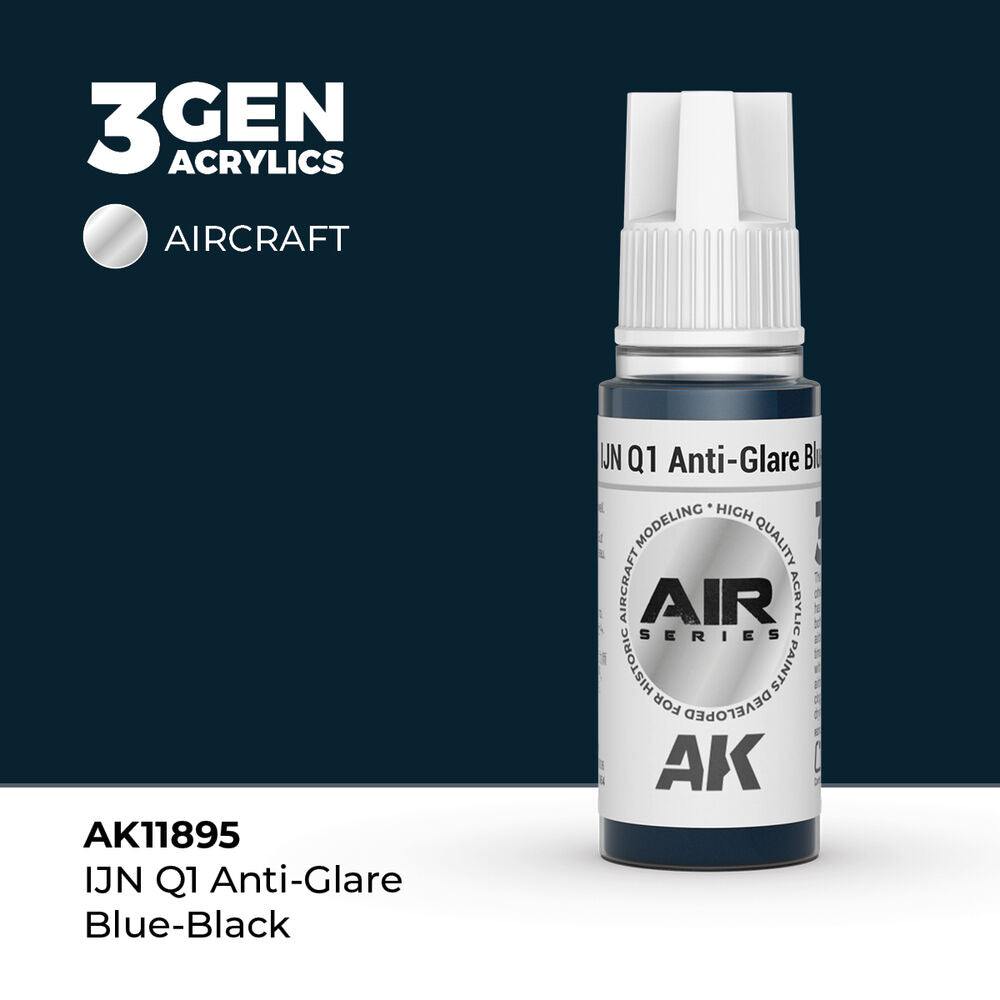 IJN Q1 Anti-Glare Blue-Black