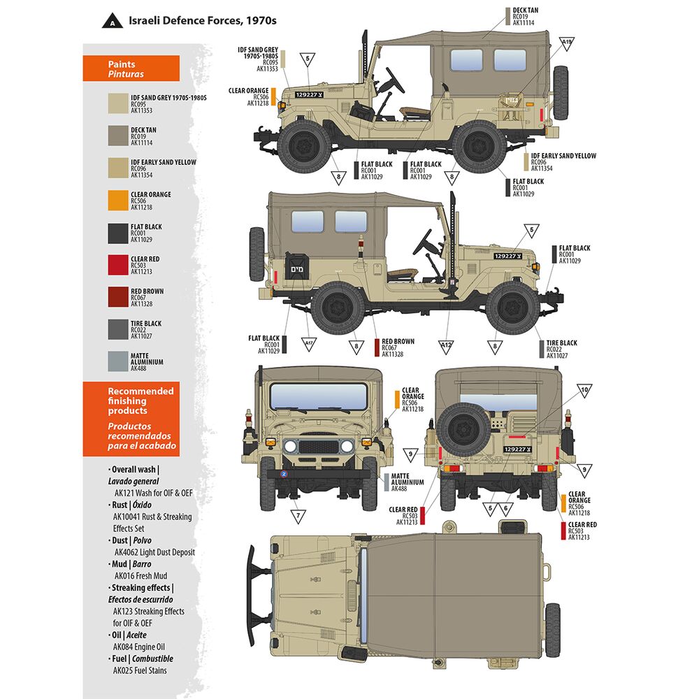 FJ43 SUV with Soft top IDF & LAF