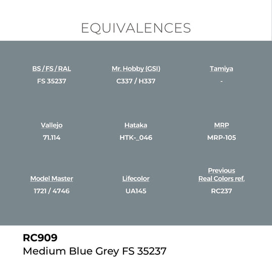 Real Colors: Medium Blue Grey FS 35237 17 ml.