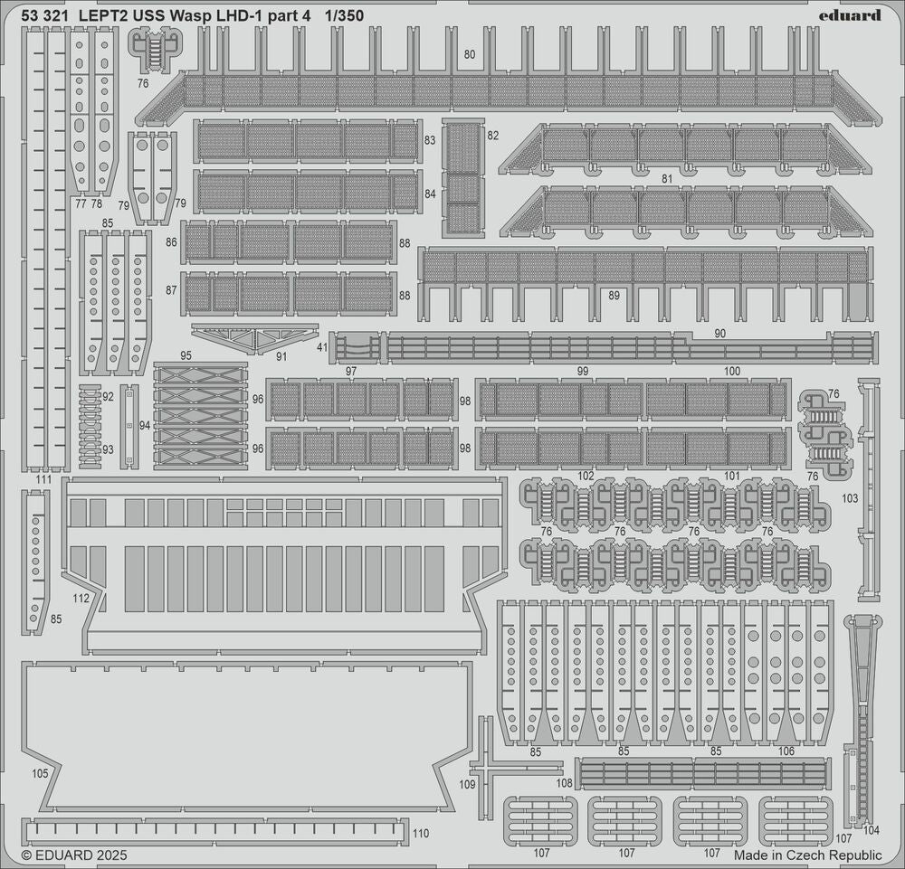 USS Wasp LHD-1 part 4  TRUMPETER