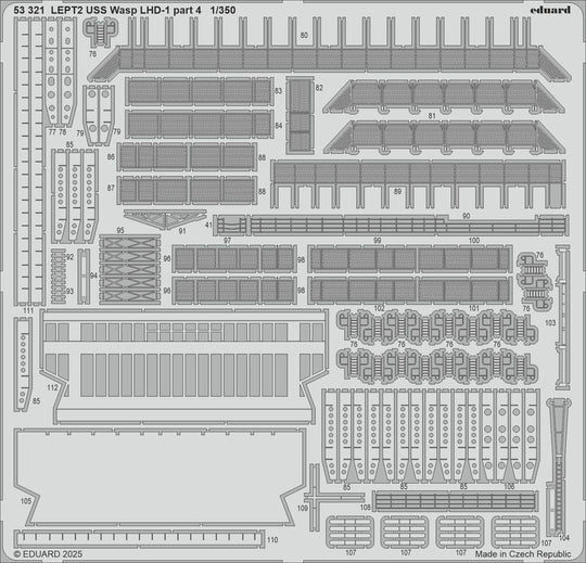 USS Wasp LHD-1 part 4  TRUMPETER