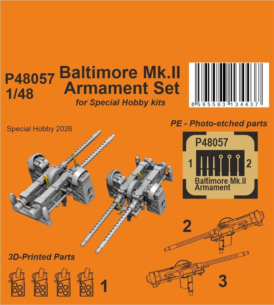 Baltimore Mk.II Armament Set for Special Hobby