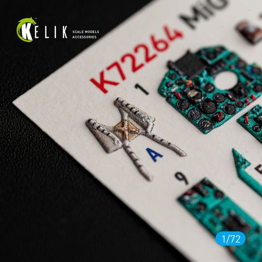 MiG-21 bis -  interior 3D decals for Eduard