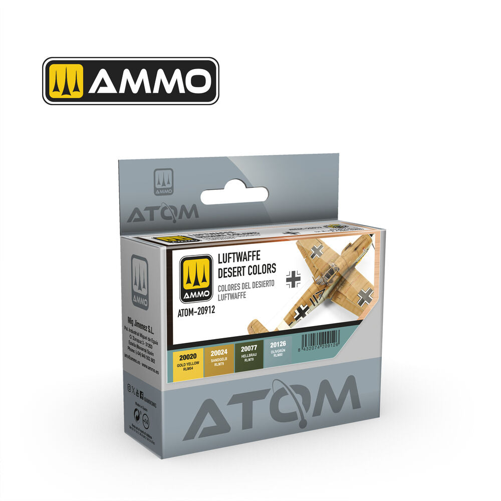 ATOM Luftwaffe Desert Colors Set
