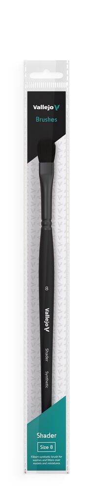Filbert Shader Flat Synthetic Brush No. 8