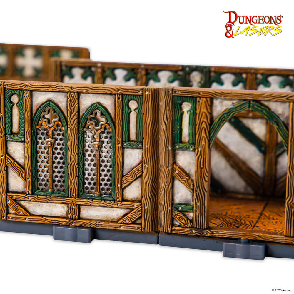 Dungeons & Lasers Expansion Set: TUDOR MANSION