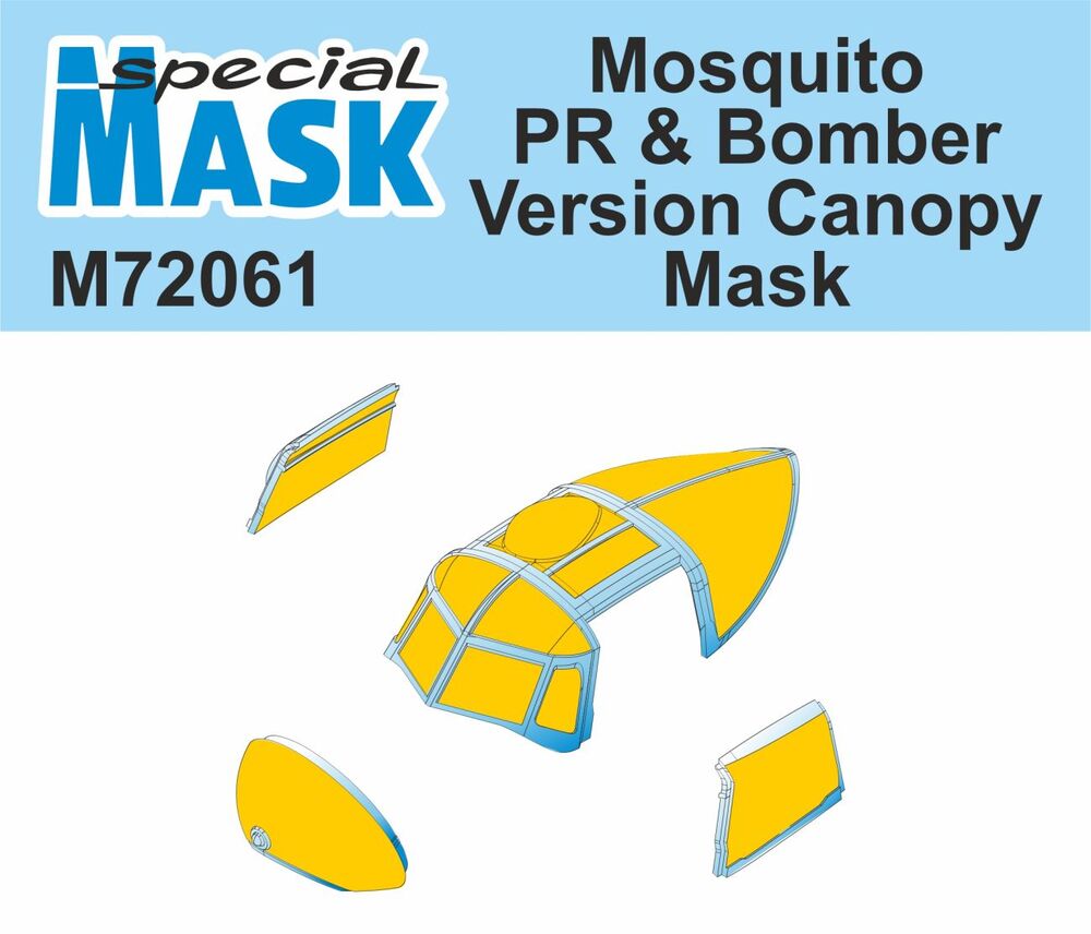 Mosquito PR & Bomber Version Canopy Mask