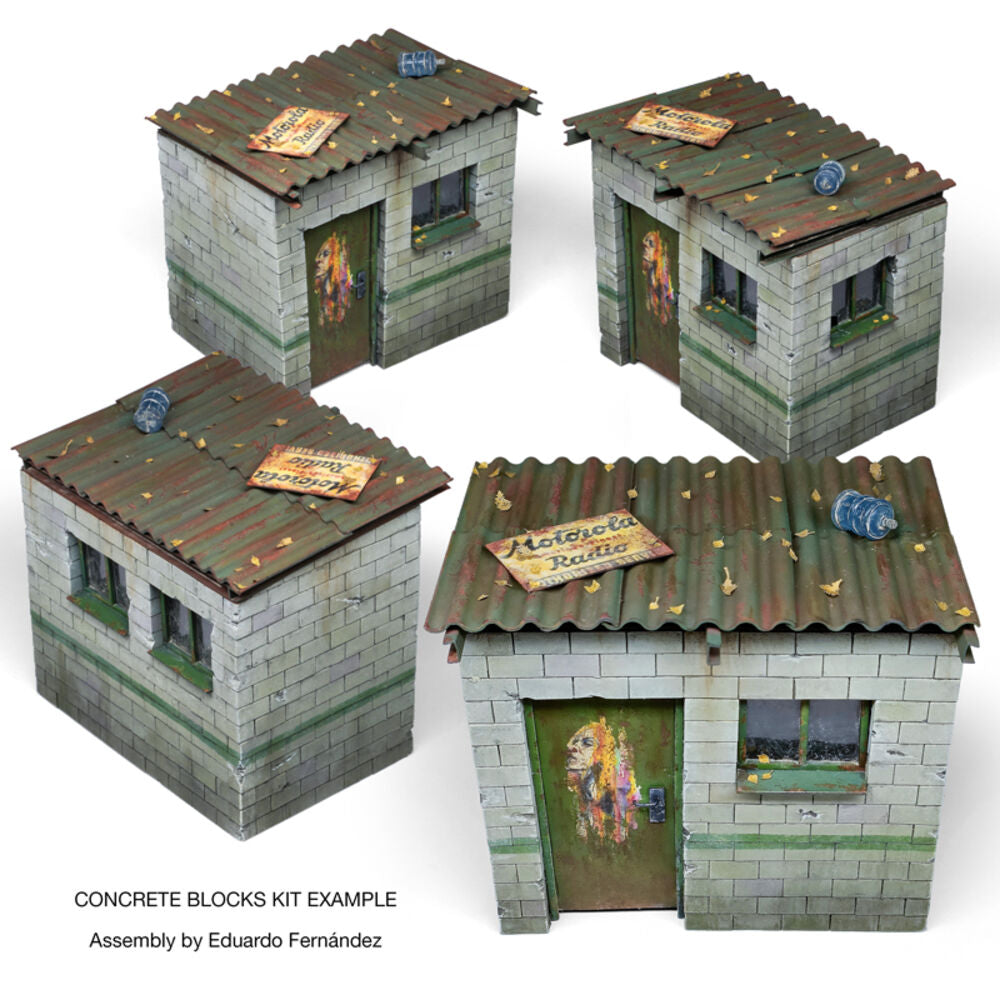 CONCRETE BLOCKS KIT 1/35 Scale