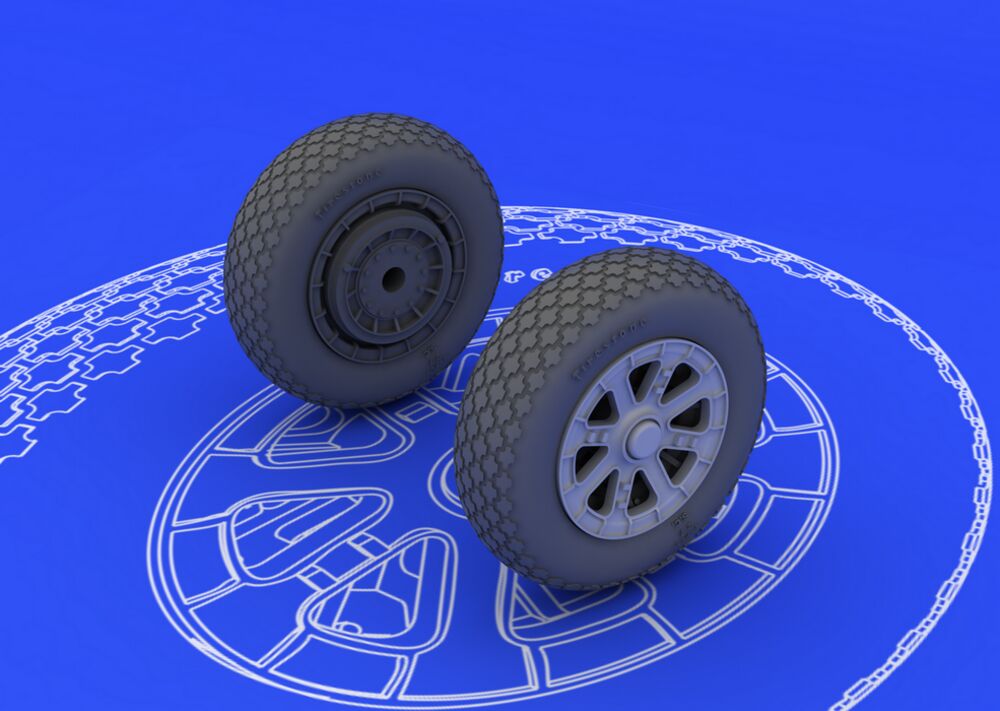 F6F wheels for Eduard