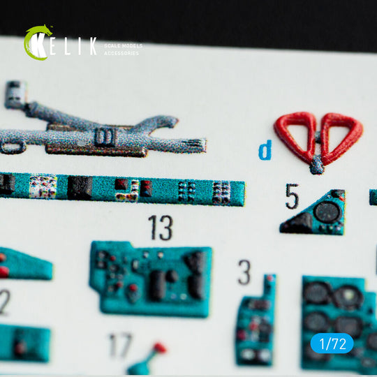 MiG-23 ML/MLA  interior 3D decals for ClearProp kit
