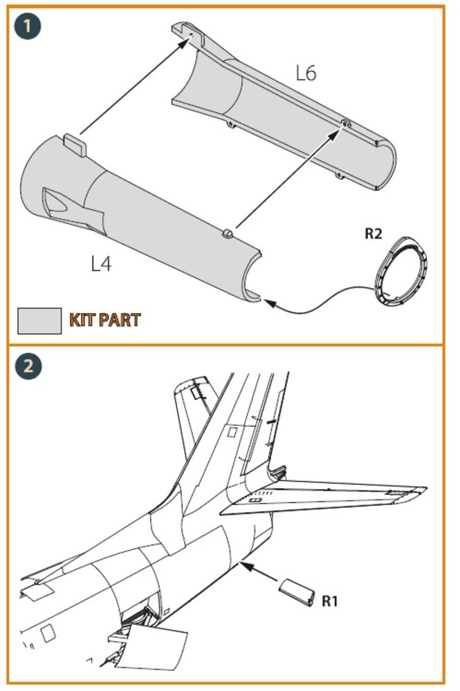 F-86A engine exhaust endface for CP kits