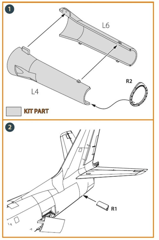 F-86A engine exhaust endface for CP kits