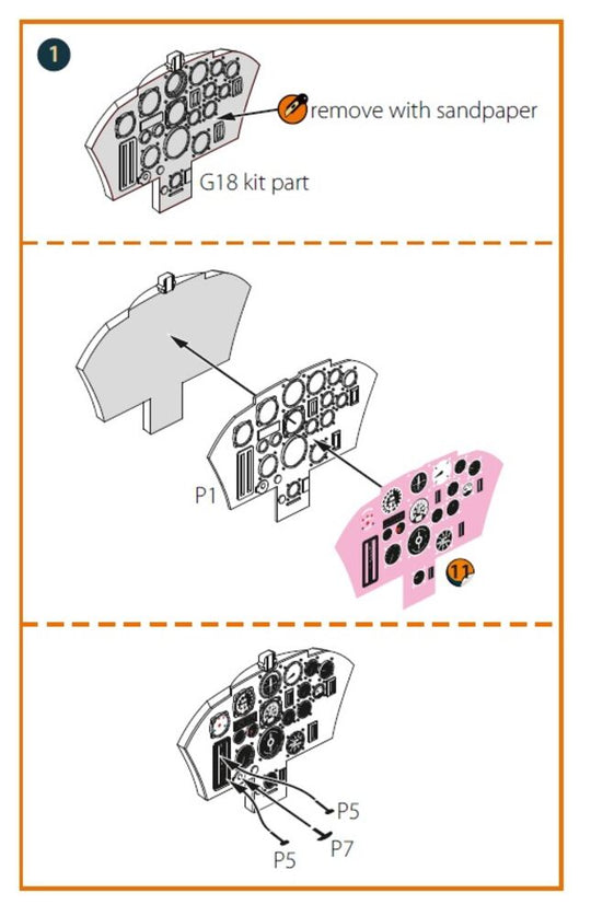 Gloster E28/39 Pioneer PE parts for CP kits