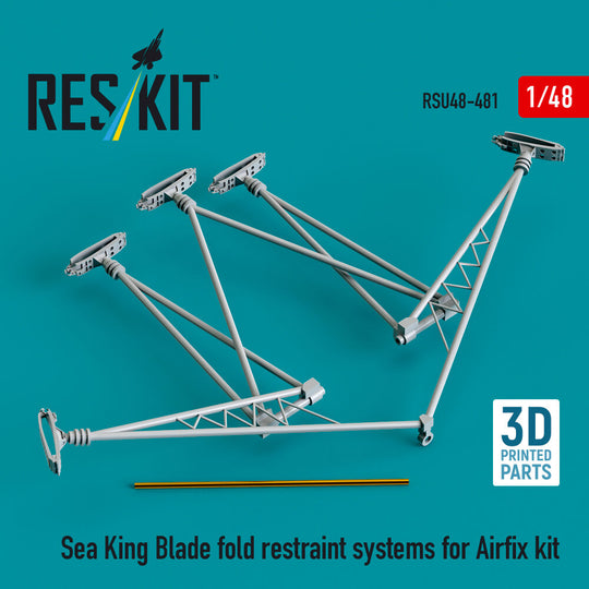 Sea King blade fold restraint systems for Airfix kit (3D Printed)