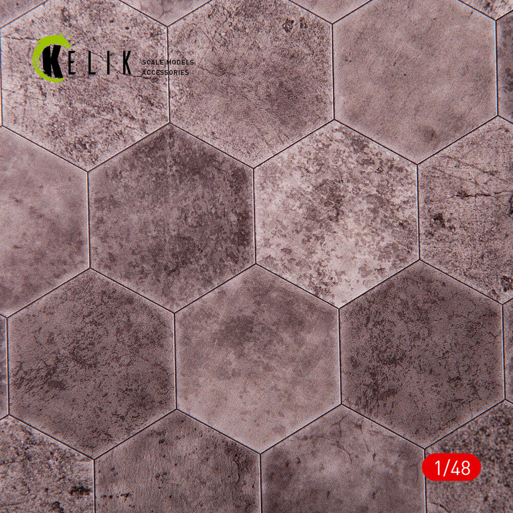 Cobblestone road 1910s-1930s Base - Acrylic 3 mm (280 x 180 mm) (170 g)